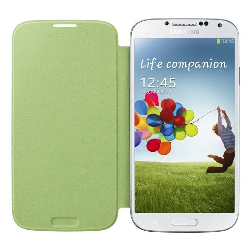 Samsung i9500 Galaxy S4 Flip Cover Orjinal Kılıf 3'lü Paket - Resim 7