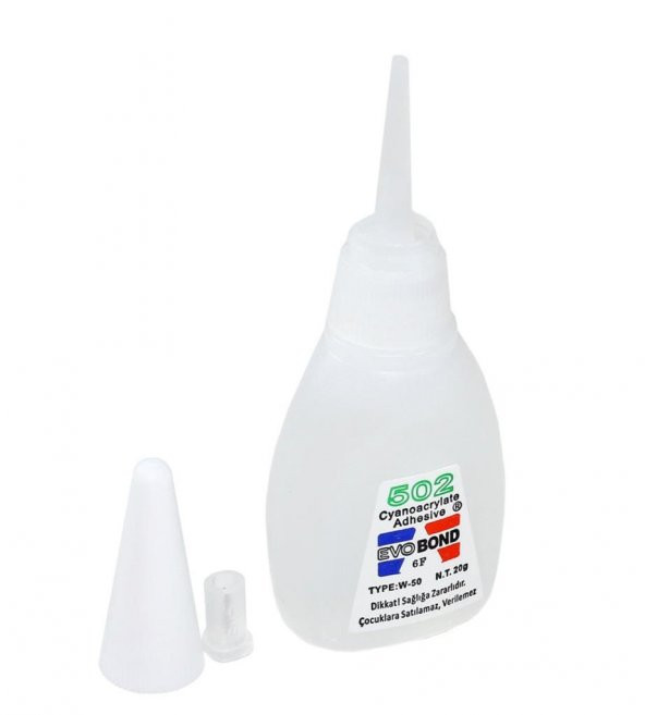 Evobond Glue Süper Hızlı 502 Japon Yapıştırıcısı 20 Gr - 5