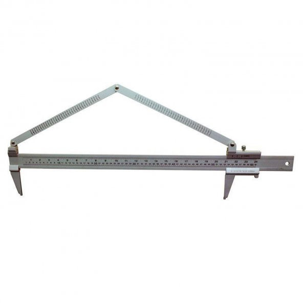 BTS 12111 Paslanmaz Açı Ölçer Gönye 60 cm - 2