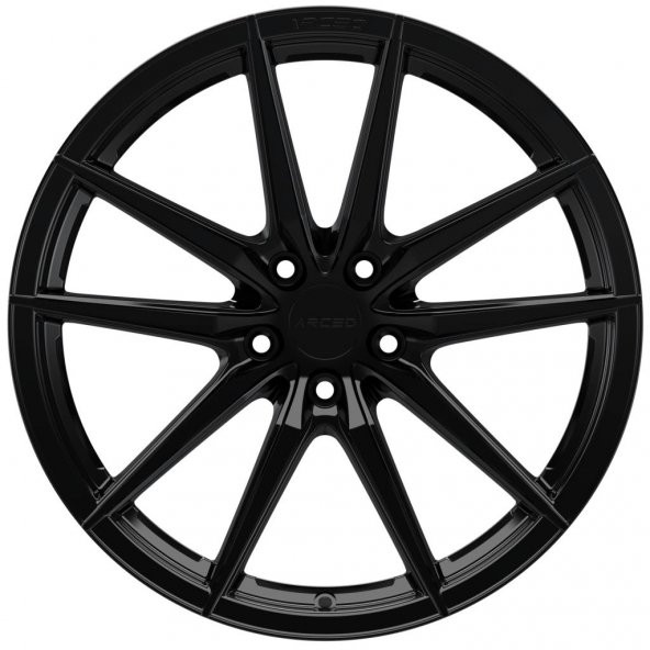 ARC-19190-02 9.5x19"-5x112 ET40 73.1 Glossy Black Jant (4 Adet) - 2
