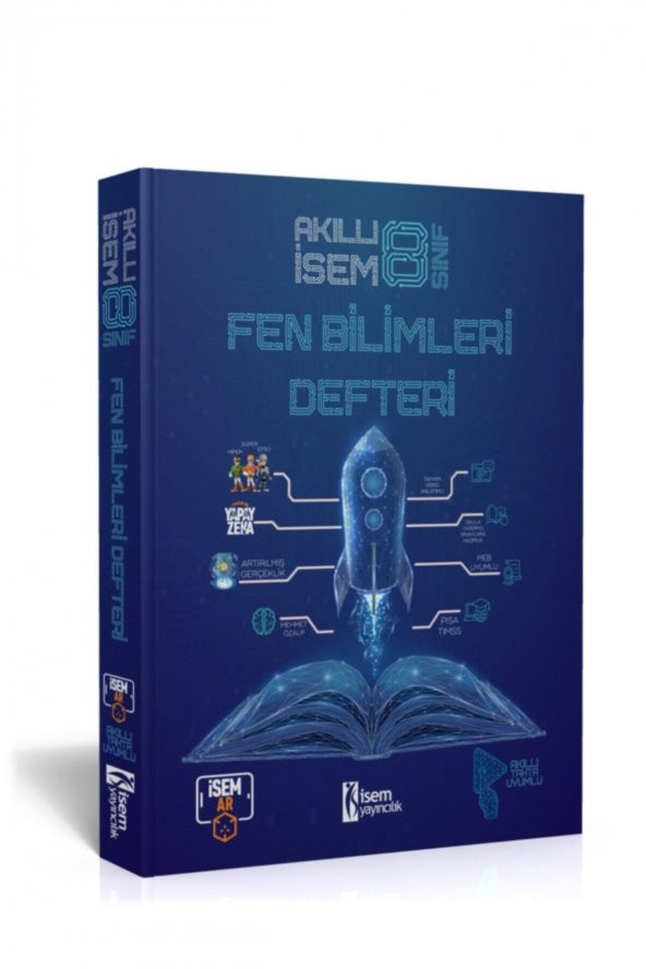 8. Sınıf Akıllı Isem Fen Bilimleri Defteri