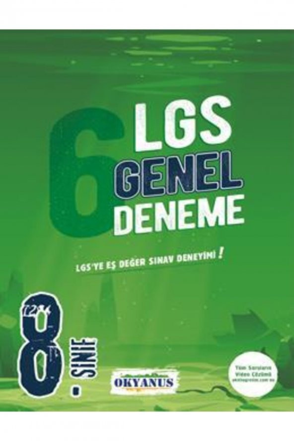 8. Sınıf Yayınları 6 Genel Deneme Gerni Kitap