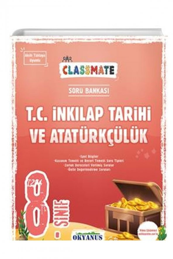 Okyanus Classmate 8. Sınıf T.c Inkılap Tarihi Soru Bankası