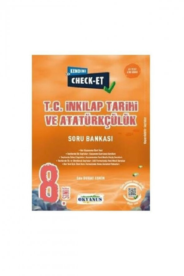 8. Sınıf Kendini Check - Et Inkılap Tarihi Ve Atatürkçülük Soru Bankası