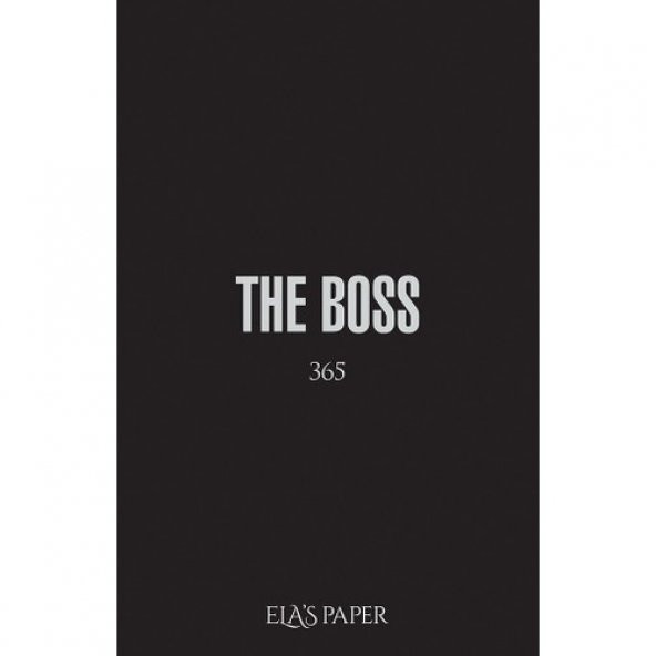 Elas Paper The Boss Defter