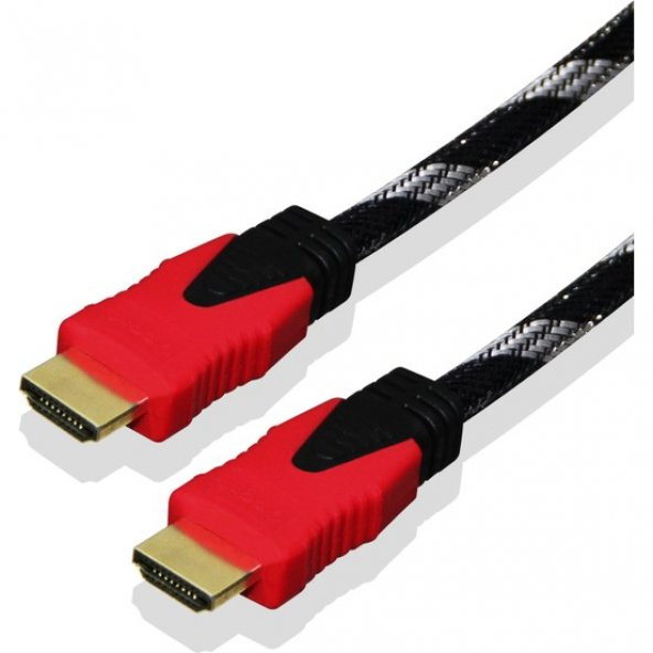 Qport HDMI to HDMI 5 M Altın Uçlu Kablo (Q-HDMI5)