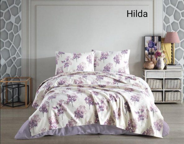 Pamuk Ören Pike Takımı Tek Kişilik Hilda Lila 8696474000095