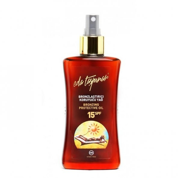 Eda Taşpınar Bronzlaştırıcı Koruyucu Yağ Spf 15 200 Ml