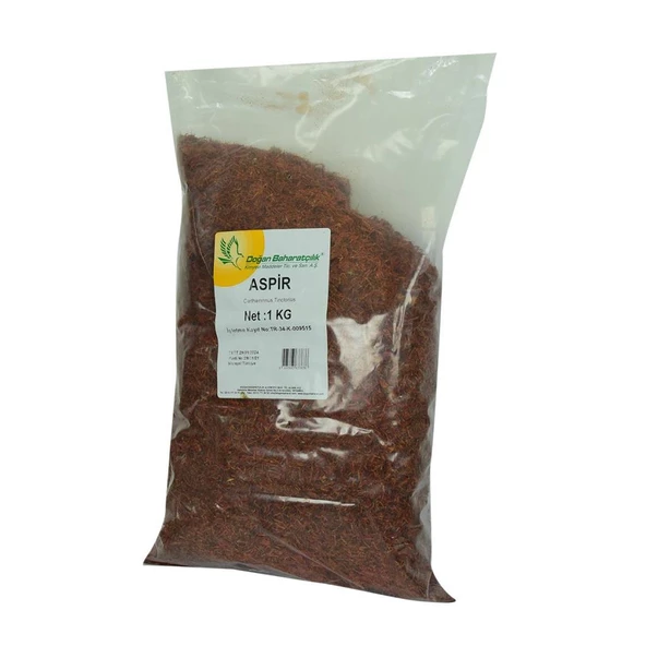 Doğan Aspir Otu Kır Safranı Haspir Saf Asfor Yalancı Safran 1KG - 3