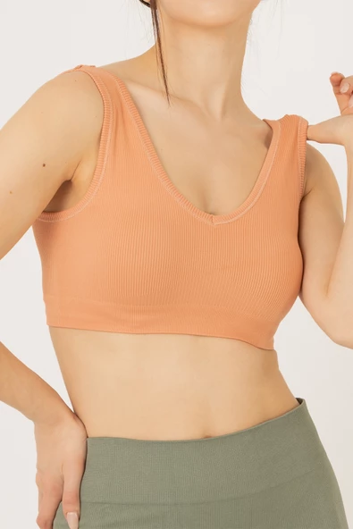 Miorre Dikişsiz Desteksiz Spor Sütyeni - 10