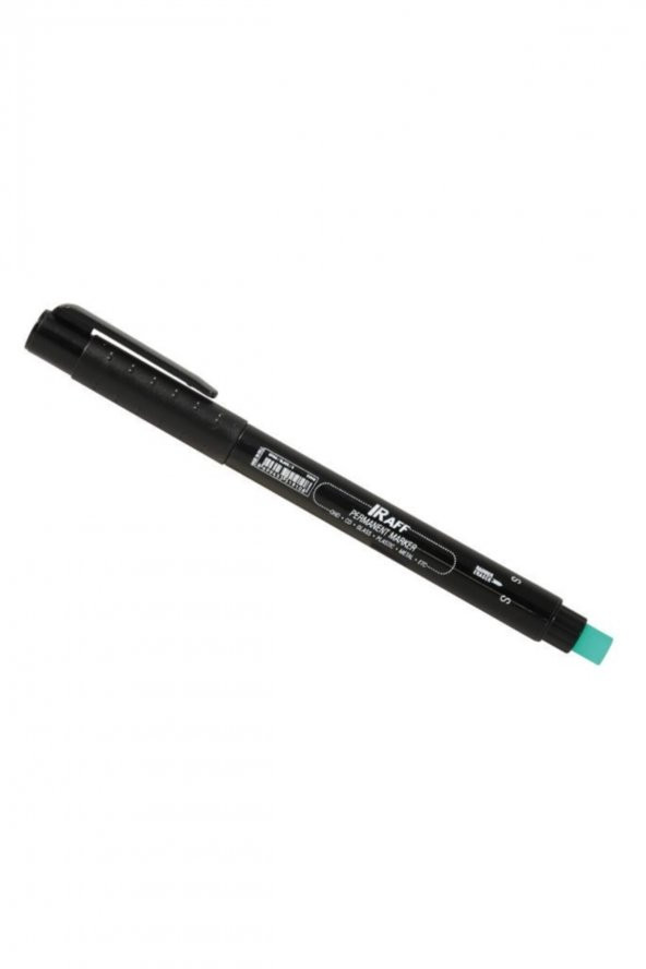 Raff Asetat Kalemi - S (small) Uç - Siyah