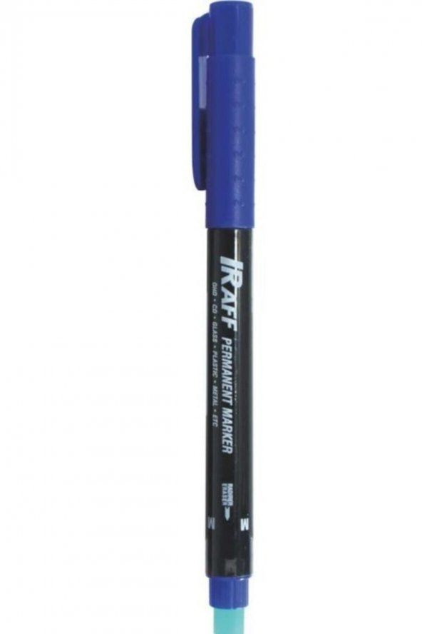 Raff Asetat Kalemi - M (medium) Uç - Mavi - 2