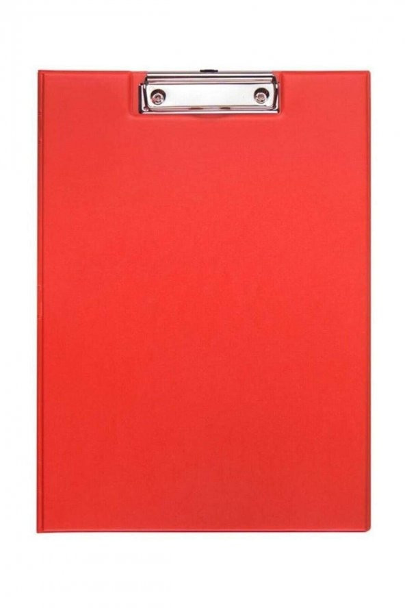 Bafix Kapaklı Sekreterlik Plastik A4 Kırmızı - 2