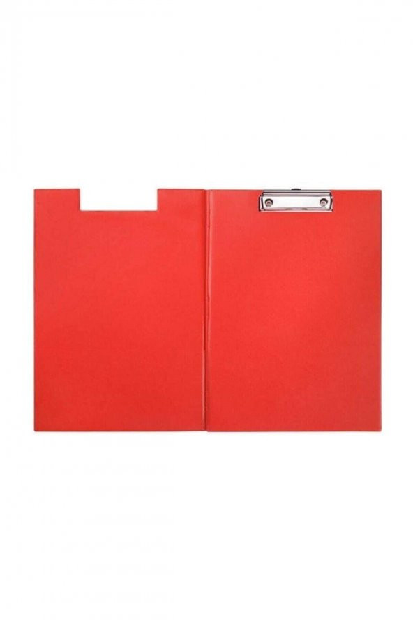 Bafix Kapaklı Sekreterlik Plastik A4 Kırmızı - 3