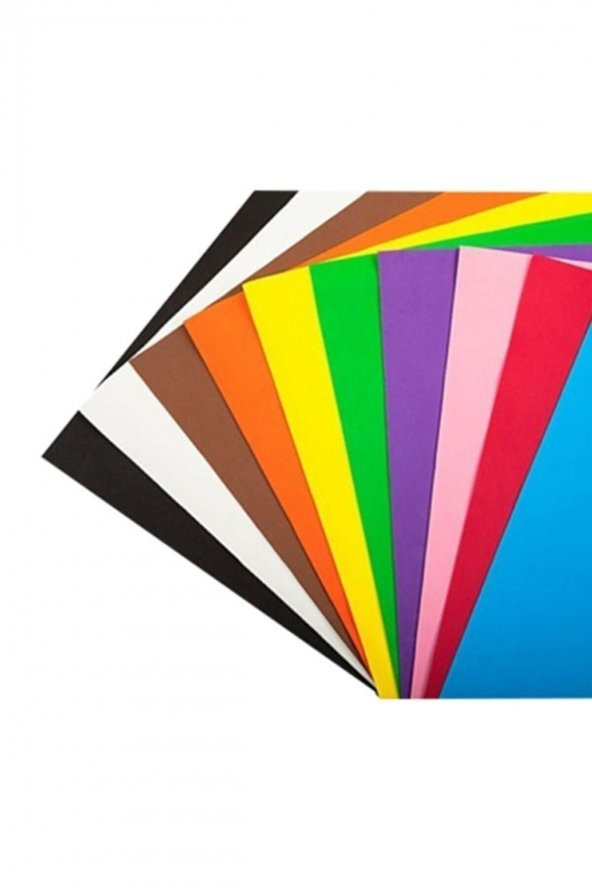 Bigpoint Fon Kartonu 50x70cm Karışık 10 Renk