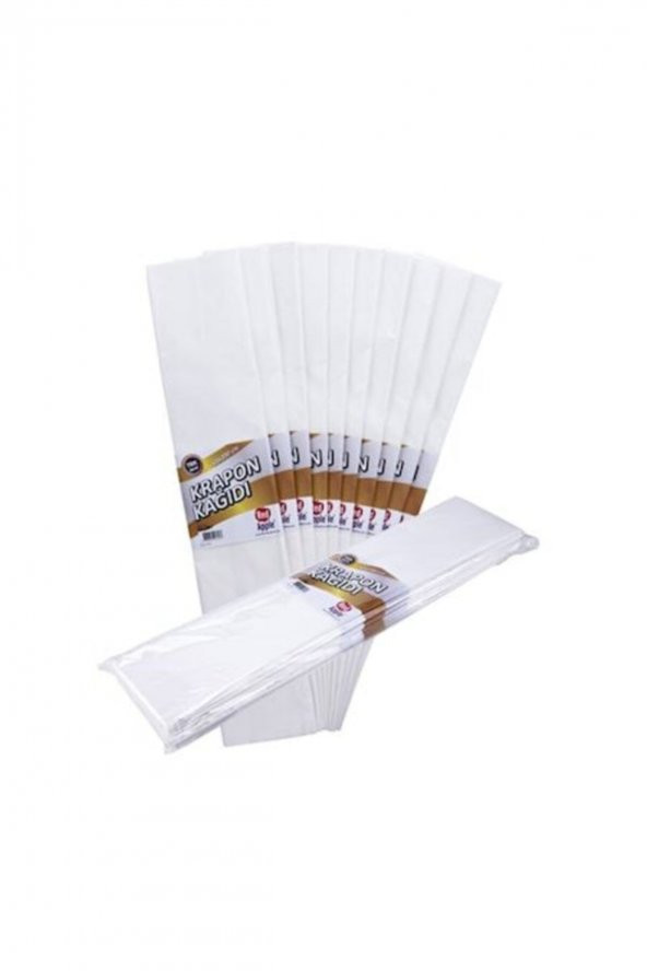Bafix Krepon Kağıdı Beyaz 80972 10 Lu (1 Paket 10 Adet)
