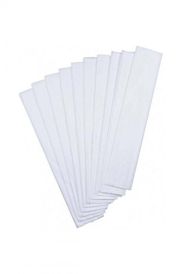 Lino Krapon Kağıdı Beyaz 50x2m 1 Paket 10 Adet