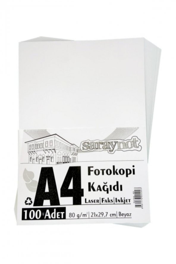 saraynot A4 Fotokopi Kağıdı 100lü Pk. - 2