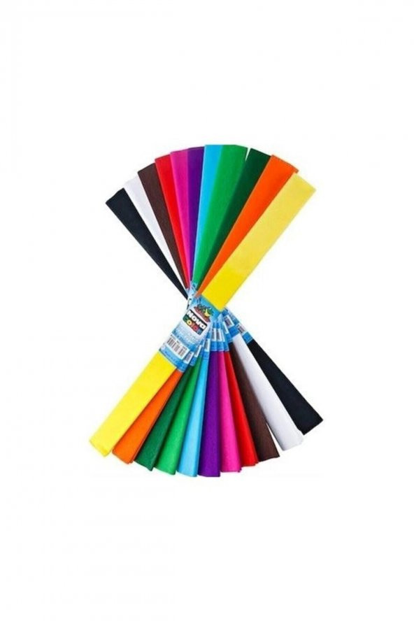 Nova Color Nc-338 Krapon Kağıdı 10lu Karışık Renkli Set - 2