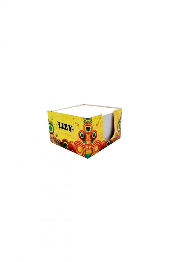 Lizy 8.5x8.5 Kutulu Küp Not 500 Lü Beyaz 5 Adet - 2
