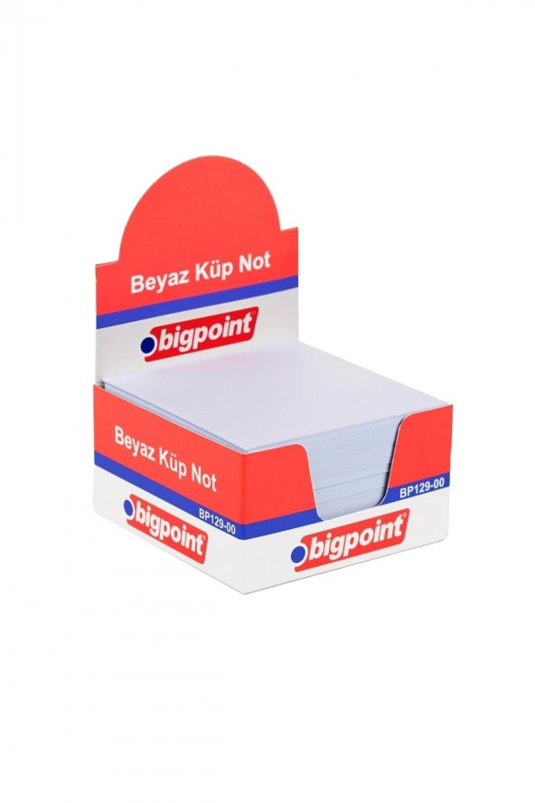 Bigpoint Küp Notluk Beyaz 8x8cm Kx