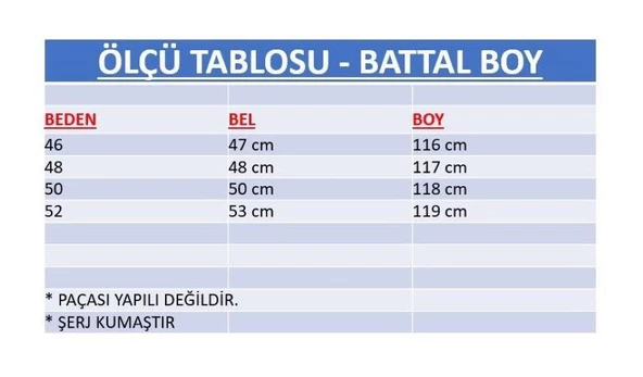 Kumaş Okul Pantolonu - Battal Boy - 11