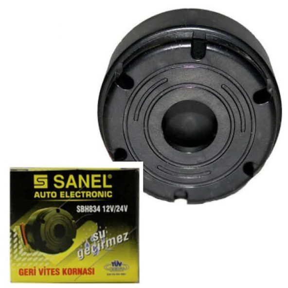 Sanel 12V-24V Uyumlu Geri Vites Kornası Sbh834 - 3