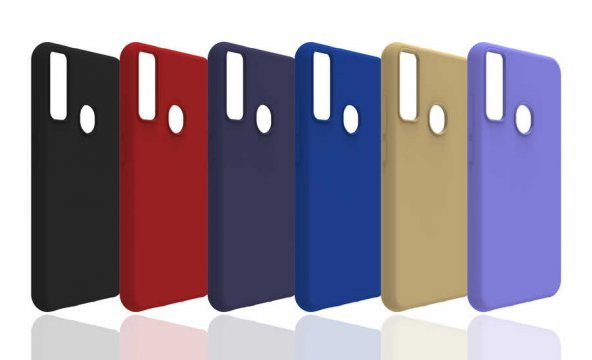 General Mobile 20 Pro Kılıf Biye Esnek Mat Silikon Kamera Korumalı - 11