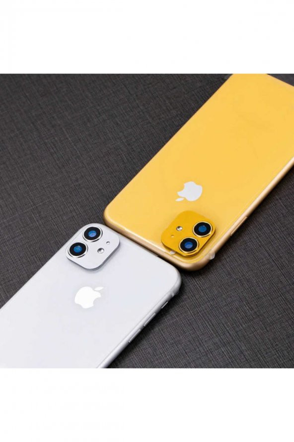 Apple Iphone Xr Uyumlu  6.1 Zore Cp-03 Iphone 11 Kamera Lens Dönüştürücü Gold