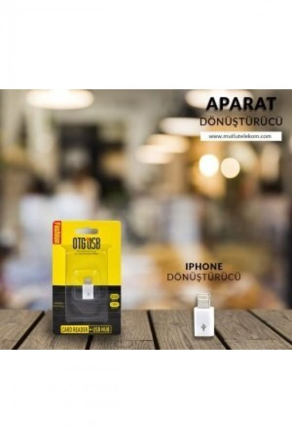 Otg Usb Micro Usb Ucu Iphone(lightning) Uca Dönüştürücü Aparat - 2