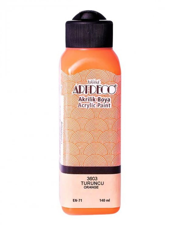 Artdeco Akrilik Boya 140 ml Turuncu