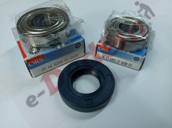 Arçelik çamaşır makinesi keçe ve rulman takımı 7129720100 ARY-5063 F FORA 16P *YOÇ KAZAN* 600 D/D TS