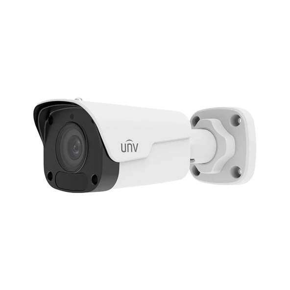 Uniview IPC2122LB-ADF40KM-G 2mp 4mm Sabit Lens dahili sesli H.265 + IP IR Bullet kamera