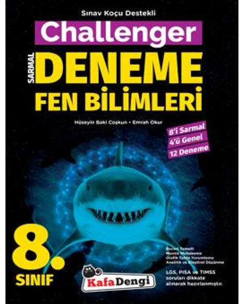 8.Sınıf Challenger Fen Bil. Branş Denemesi(12'li)