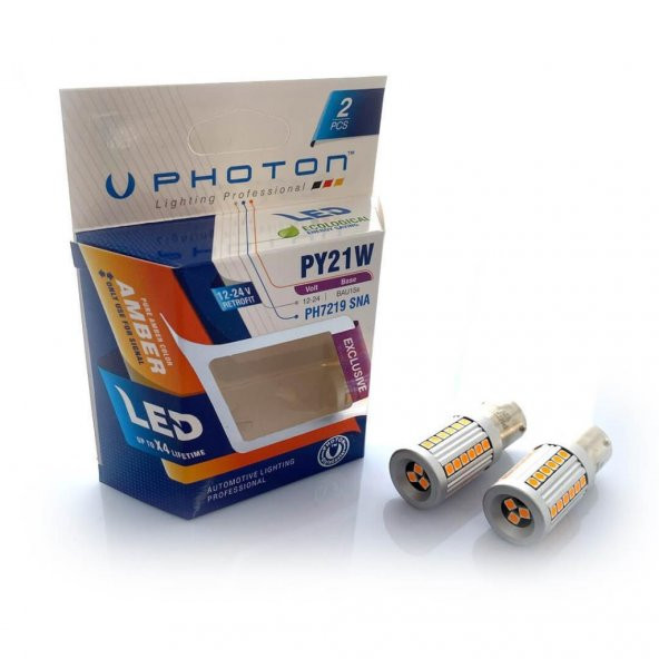 Photon P21W Tek Duy Led Exclusive Serisi PH7219 SNA Sinyal Led