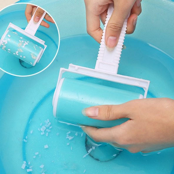 River World Toz Tüy Rulosu Yıkanabilir ve Evcil Hayvan Toz Temizleme Fırça Tarak Seti - 7