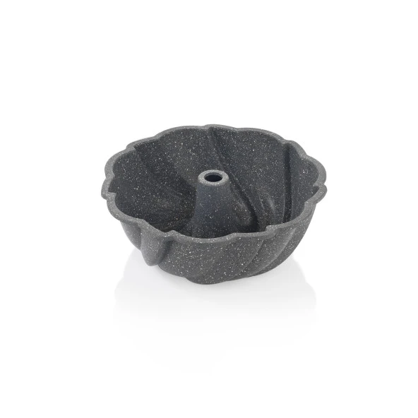 Schafer Cory Rüzgar Gülü Döküm Kek Kalıbı 1 Parça-Gri - 3