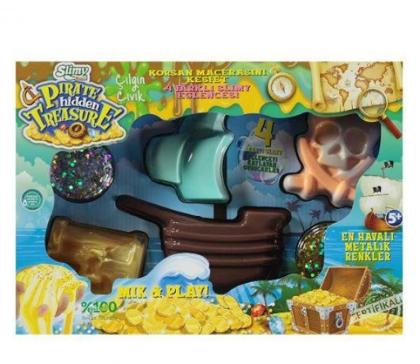 Slimy Super Set Korsan Temalı Slime