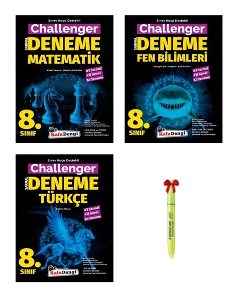 LGS 8.Sınıf Challenger Matematik Fen Bilimleri Türkçe Deneme