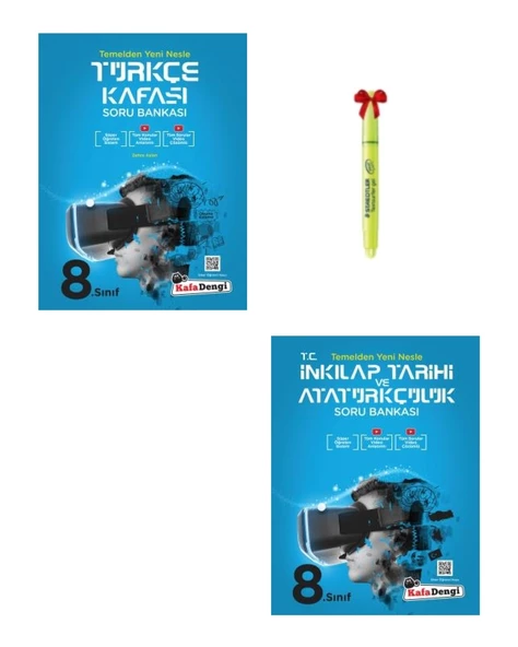 LGS 8.Sınıf Türkçe ve İnkılap Tarihi Kafası Soru Bankası