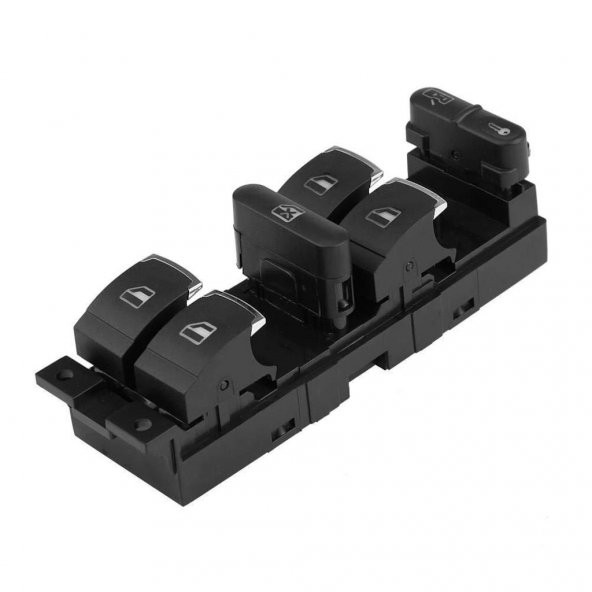 SEAT LEON DÖRTLÜ CAM AÇMA DÜĞMESİ ANAHTARI (1998-2005)*KROM * ürün görseli 1