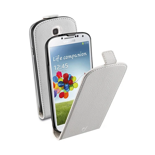 Cellular Line Galaxy S4 Flap Essential Mıknatıslı Deri Kılıf - Beyaz (Outlet) ürün görseli 1