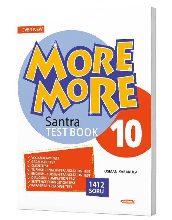 More & More 10. Sınıf Santra Test Book 2023