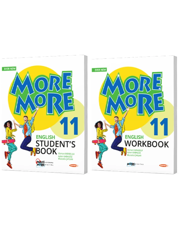 More & More 2024 11. Sınıf Students Book + Workbook