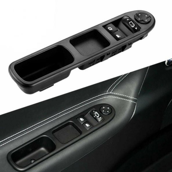 PEUGEOT 207 CAM DÜĞMESİ SOL ÇİFTLİ (2006-2012) - 4