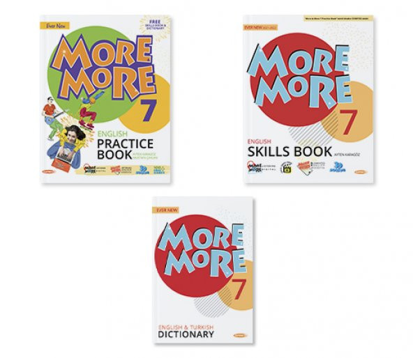 More More 2025 7. Sınıf Practice Book 3 Lü Set