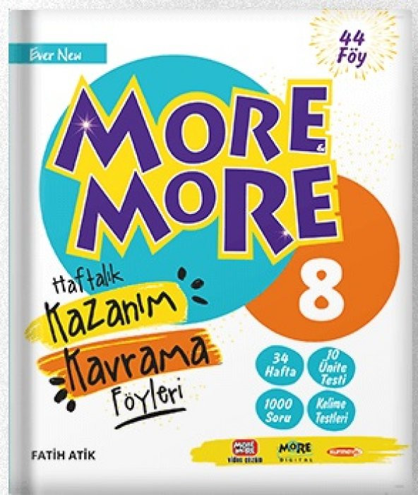 More & More 8. Sınıf Lgs Kazanım Kavrama Föyleri 2023 ürün görseli