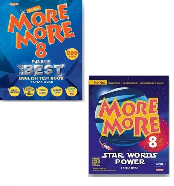 More & More 8. Sınıf Lgs Star Words Power + Fame Test Book 2023 ürün görseli
