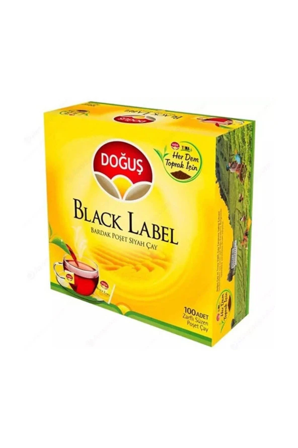 Doğuş Black Label Süzen Poşet Çay 100 Lü