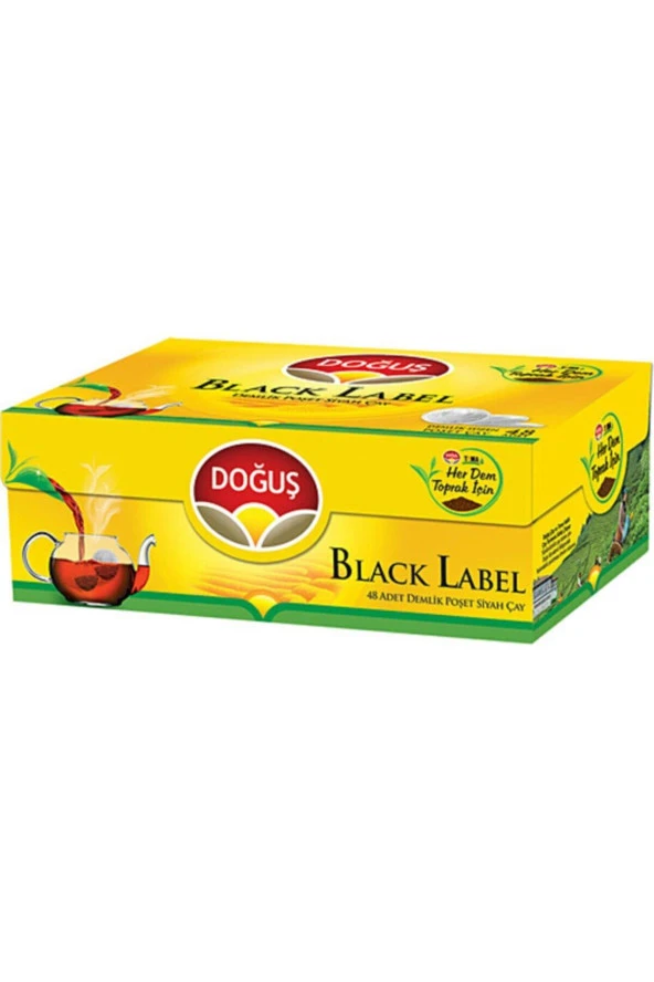 Doğuş Black Label Demlik Poşet Çay 48'li 320 gr